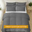 Cotton No Pattern Duvet Cover Set-126063188