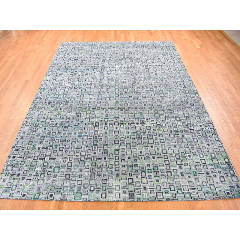 One-of-a-Kind 9' X 12'3" New Age Area Rug in