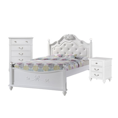 Guice Full Platform 3PC Bedroom Set
