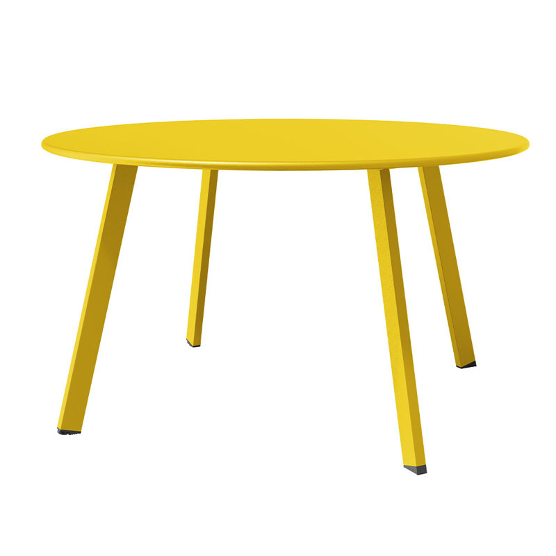 Four Leg Coffee Table, Yellow