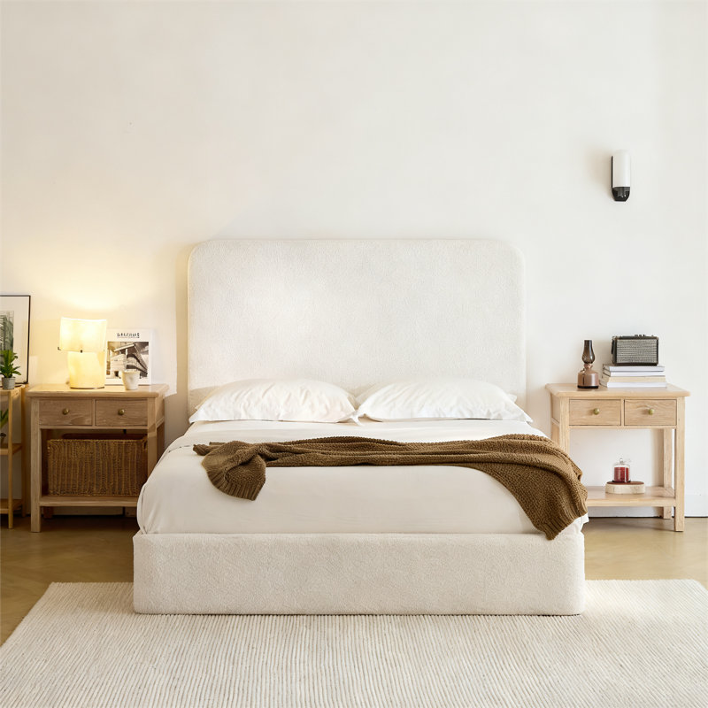Canter 52" High Tall Headboard Upholstered Bed, King