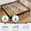 Base de lit plateforme en bois avec lattes en contreplaqué-491681833-491681834
