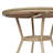 Rylan Indoor/Outdoor Commercial Bistro Set with Table and Two Chairs-908101457