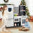 Topbuy Wooden Kitchen Cooking Toy Chef's Pretend Play Set for Kids