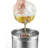 Cook N Home Bacon Grease Container With Strainer, Stainless Steel Oil Grease Storage Can 2.5 Quart, Pot Fat Storage With Lid, Easy Grip Handle Suitable For Storing Frying Oil And Cooking Grease 