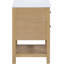 Meuble-lavabo en pierre naturelle et en bois massif 24 po Oakwell-798943802-798943807