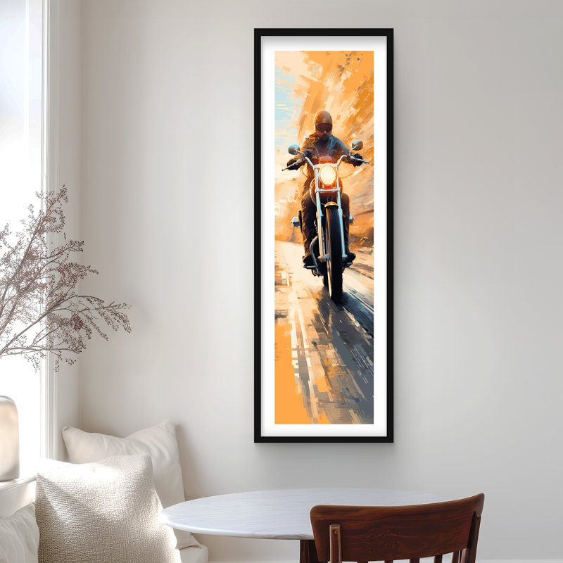 Freedom - Contemporary Living, H 48 po x l 16 po, Noir