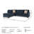 Kleban 2-Piece Sectional With Chaise-111301111-111301108