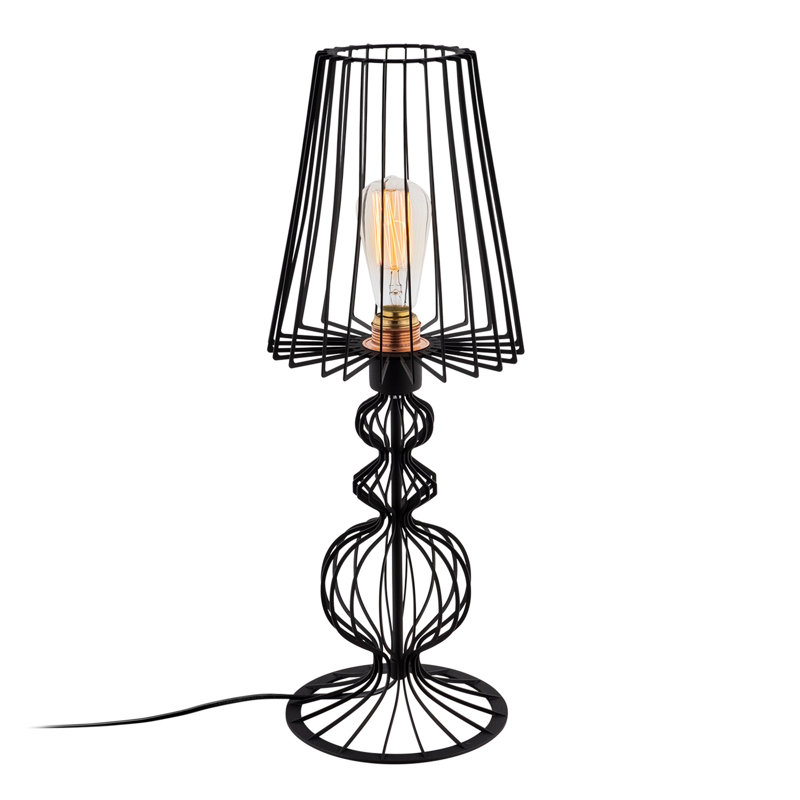 Lampe de table noire 23,23 "Akram