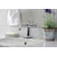 Robinet de salle de bain 1 poignée à fixation sur le comptoir avec poignée escamotable Kingston-50999989-58299263