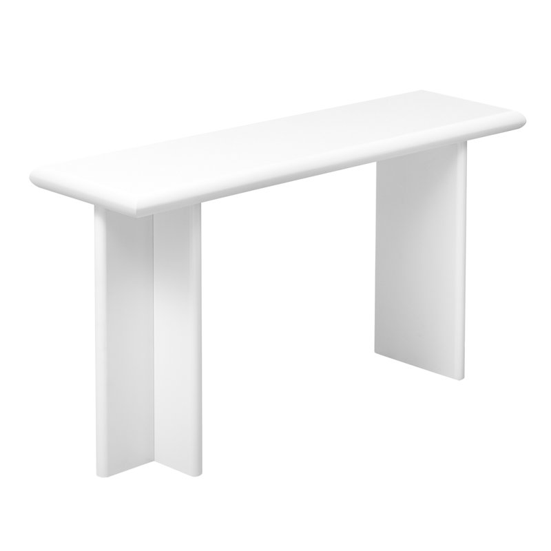 Table de hall d'entrée moderne en forme de L. Support solide. Matériau. Gain de place. Élégant pour les espaces de vie. Bureau facile à assembler avec pieds. Conception minimaliste. Convient à divers thèmes.
