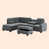 Dark Gray Velvet is out of stock