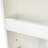 70.87" H Display Storage Cabinet, 4-Tier Shelf, 3 Side Drawers, Wooden Tall Bookshelf Bookcase-1215388587