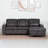 Pu Sofa With Corner Chaise And Storage