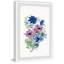 «Violets Are Blue Flowers», reproduction encadrée-2115740267