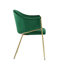 Chaise rembourrée en velours