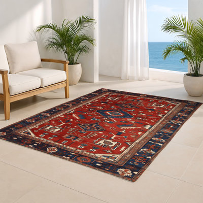 Tapis turc intérieur et extérieur brun