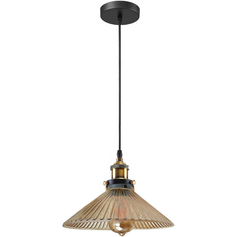 Fleischmann 1 - Light Black Cone Pendant