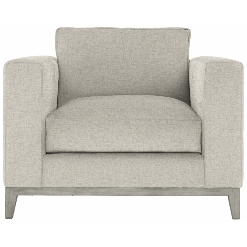 Noel 40" Wide Armchair, Cream Linen 1429-002, Antique White