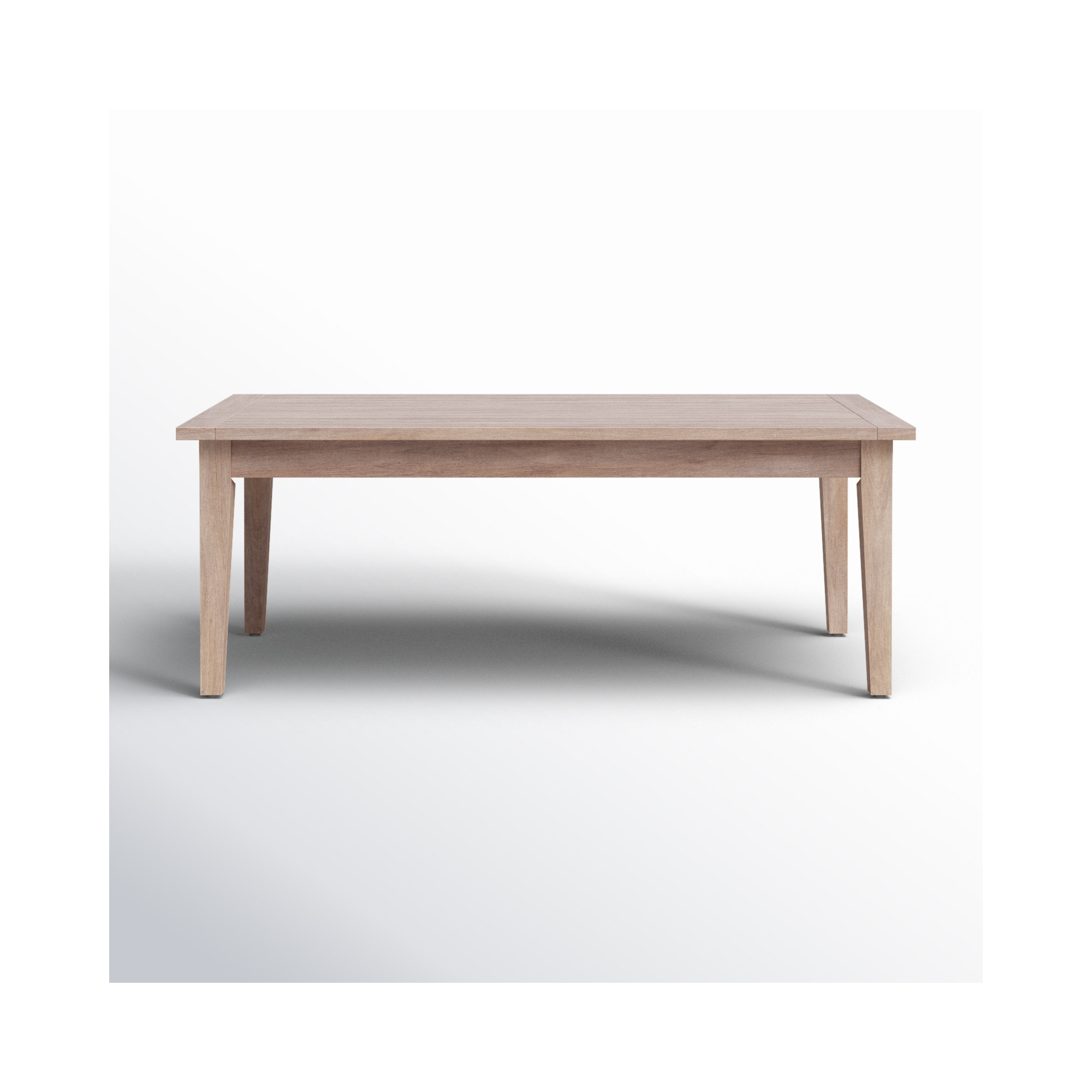 Amina Outdoor Acacia Rectangular Coffee Table
