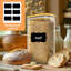 Glass Jar - Set of 3-1296193450