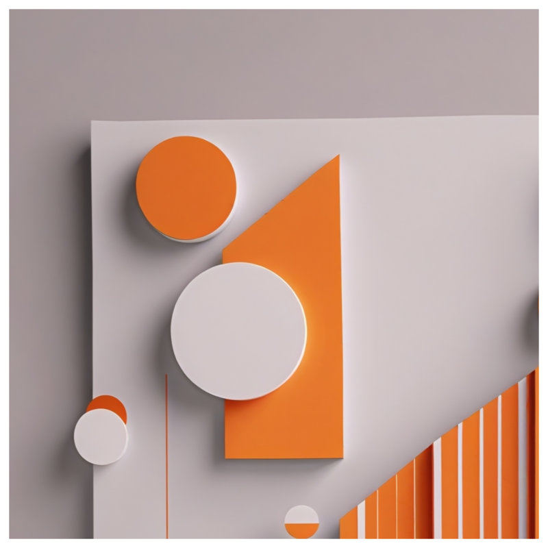 Couvertures orange et blanches, 50 po L x 60 po H