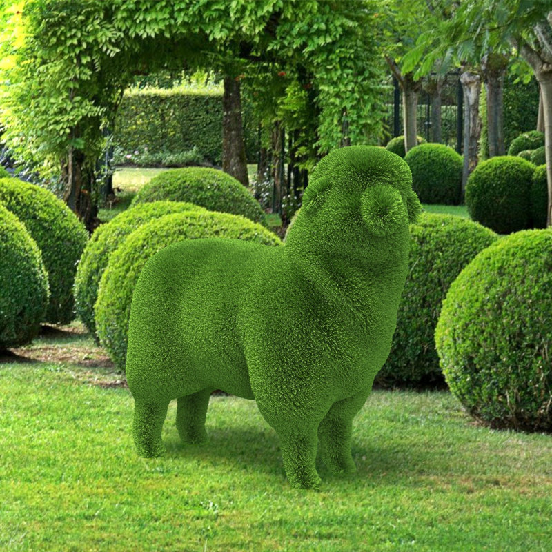 Topiaire de mouton mérinos
