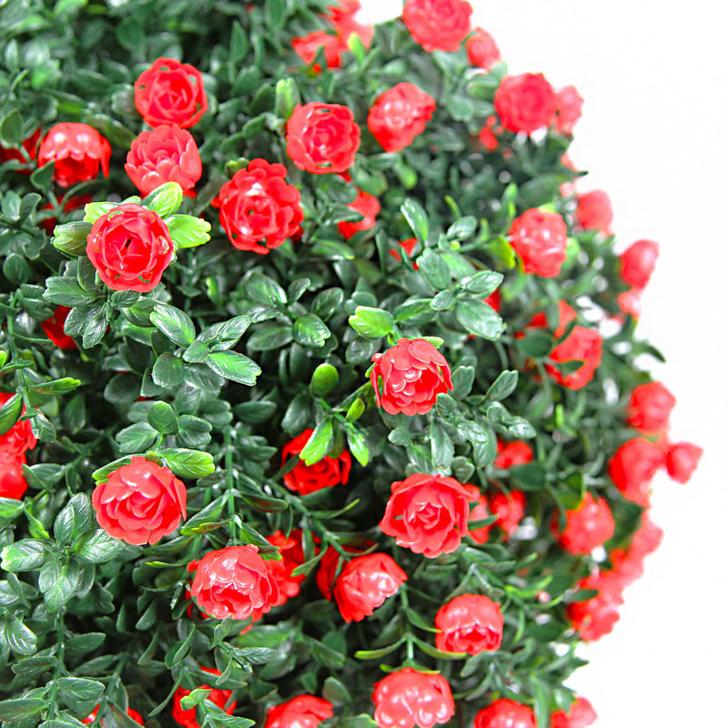 Arbre à roses artificiel haut 21,6 po