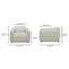 Fauteuil inclinable rembourré Pompeo-69140162