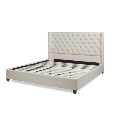 Birch Lane™ Naveen Upholstered Wingback Bed & Reviews | Wayfair