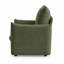 Chaise d'appoint confortable en chenille avec siège à coussin profond pour le salon, la chambre à coucher et un appartement-130170075
