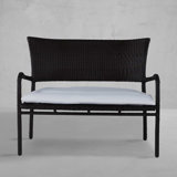 Skye Wicker Garden Bench