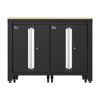 ProGarage 3 Piece Cabinet & Workbench Table Set