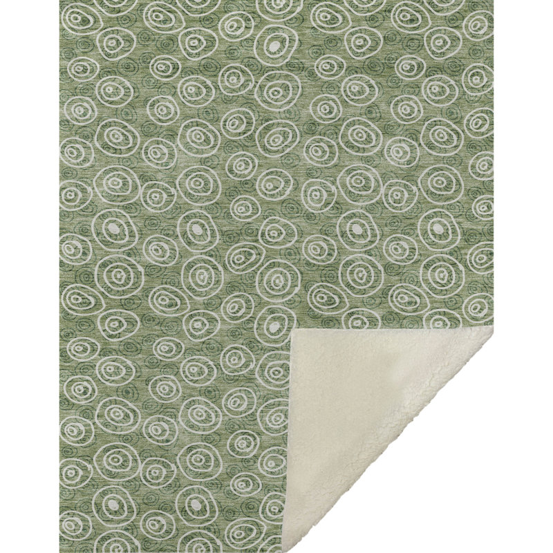 Jeté Sherpa ASB728, Vert