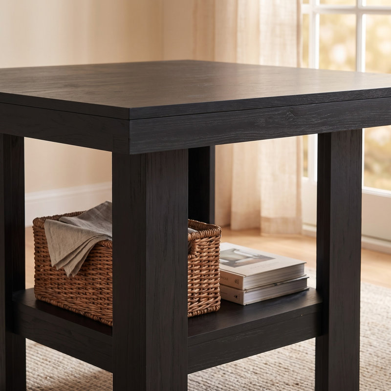 Table de salle à manger 31,5 ", Black