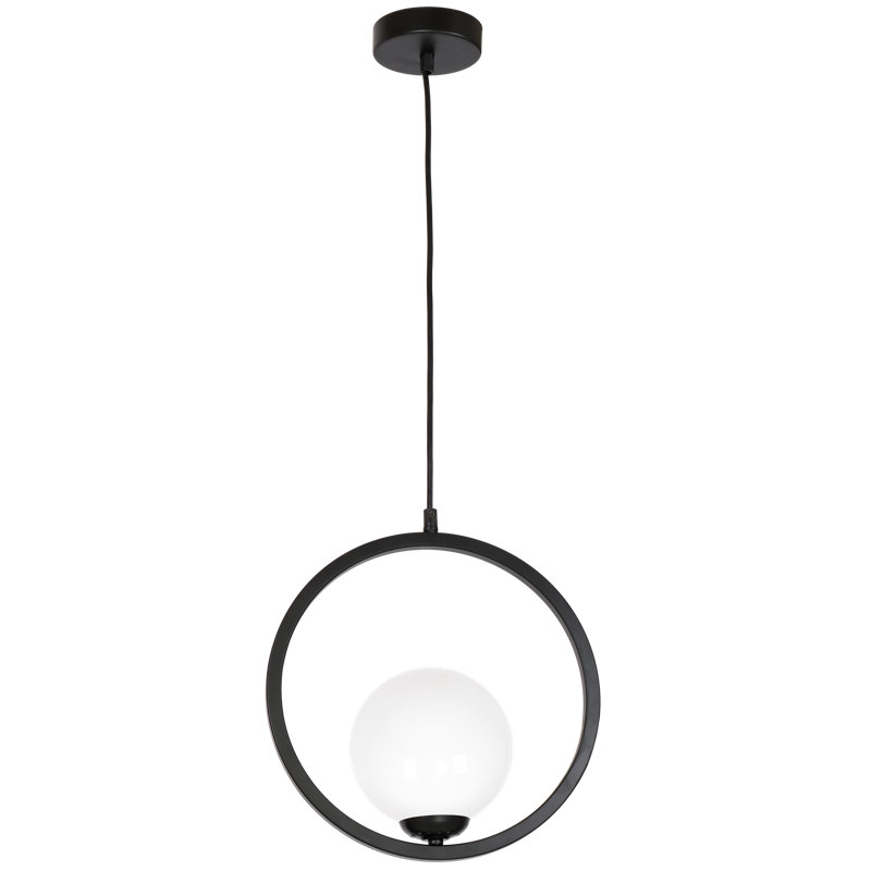 Boston 1 - Light Black Sphere Pendant