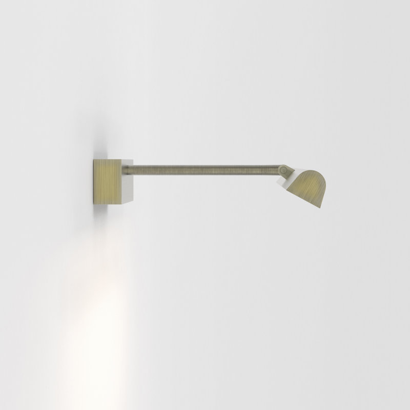 Renoir, Matt Brushed Brass, 2.36" H x 20.47" W x 9.65" D, 612 Lumens