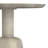 Finchley 18"W Solid Mango Wood Contemporary Round End Table with Tapered Pedestal Base
