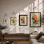 Orange Study Botanical - Print-1991059825-1991059831
