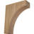5 1/4"W x 4"D x 10"H Clarksville Bracket, Alder-73220513-116789124
