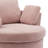 Achorn 42" W Recessed Arm Slipcovered Swivel Barrel Chair-1626819410