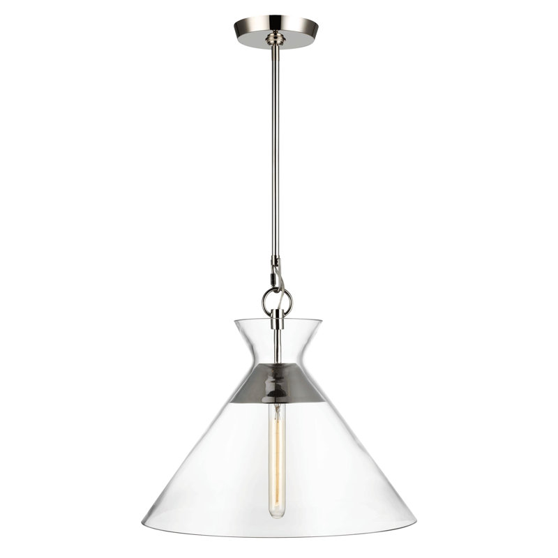 Atlantic 1 - Light Pendant, Polished Nickel