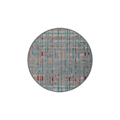 Machine Washable Gray Area Rug