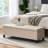 Modern Fabric Upholstered Storage Bench-121503060
