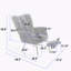 Wood+Metal Rocking Chair