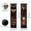 Ensemble de 2 décorations murales pour chambre de style gothique Witchy