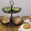 Mikasa Gourmet Basics 3-Tier Stand, Black