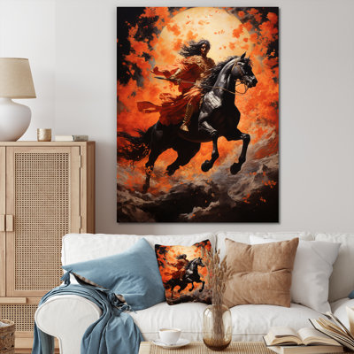 " Hinduism Suryas Dawn Orange II "