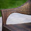 Chaise d'extérieur en résine, 52637,00MBRN KD MP4