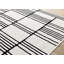 Tapis rayé blanc contemporain contemporain-1699266900